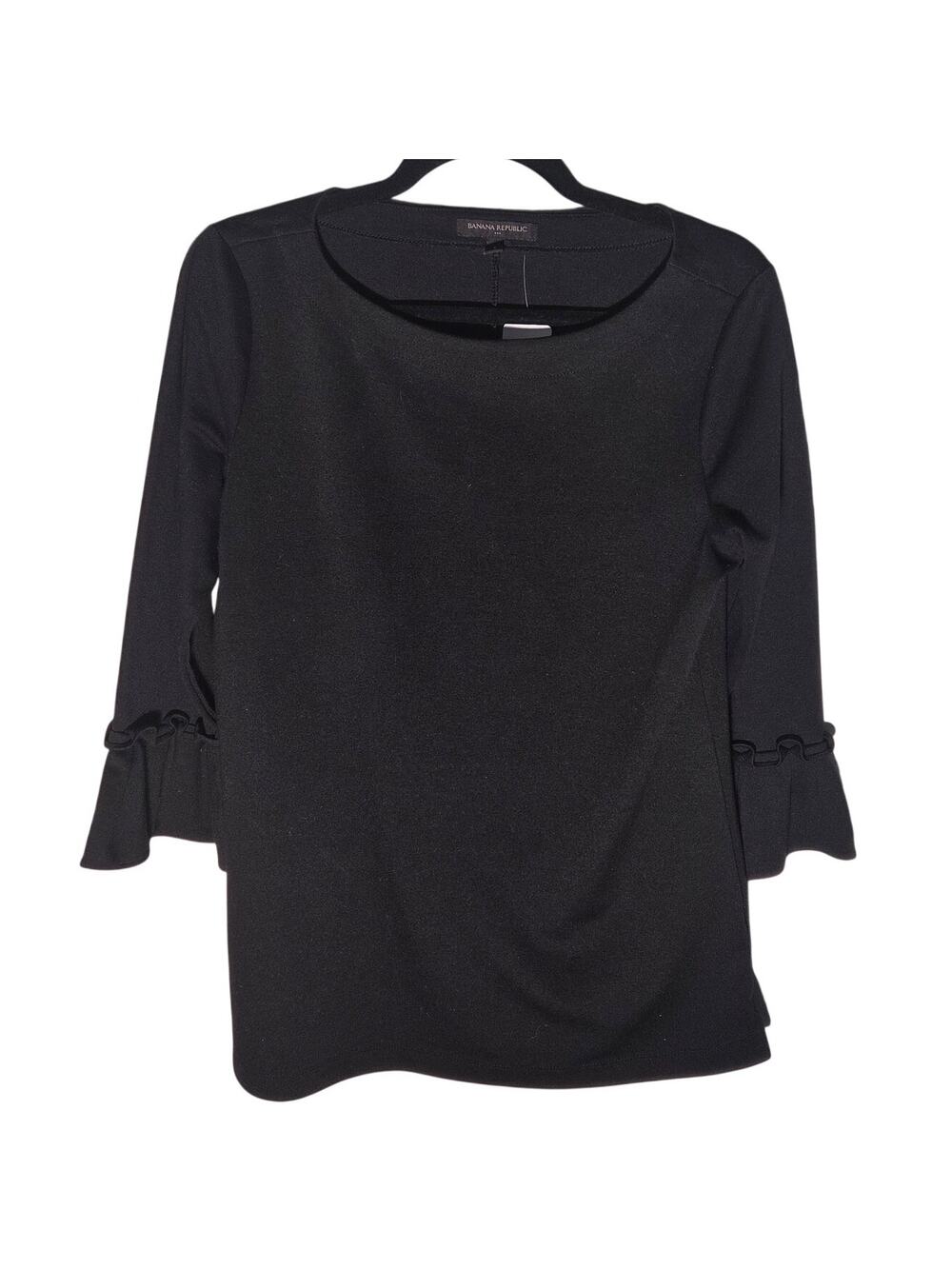 Stylish Black Banana Republic Top - Women's Small